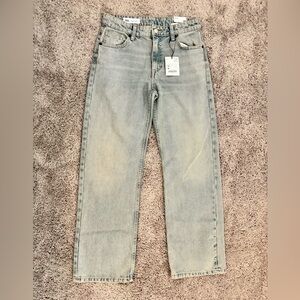 Zara Women's Mid-Rise Straight Jeans